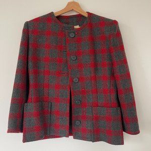 GIVENCHY LIFE Vintage 100% Wool Blazer